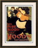 Hood's Sarsaparilla Framed Giclee Print by William H. Bradley