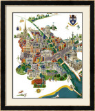 Dublin, BR Poster, 1954 Framed Giclee Print by Robert Edmund Lee