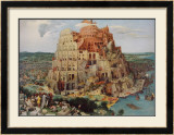 The Tower of Babel Posters by Pieter Bruegel the Elder