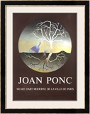 Musee d'Art Moderne - Paris 1978 Limited Edition Framed Print by Joan Ponc