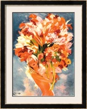 Monte Carlo Framed Giclee Print by Jean-Gabriel Domergue