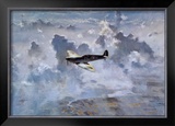 Lone Spitfire Prints by Gerald Coulson