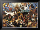 The Fall of the Rebel Angels, c.1562 Posters by Pieter Bruegel the Elder