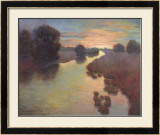 Evening Wetlands Posters by Mary Jean Weber