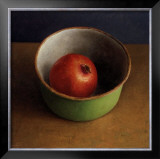 Green Bowl II Poster by Van Riswick 
