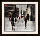 City Scene II Prints by Elena Radzetska