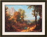Midday, 1829 Posters por Johann Martin Von Rohden