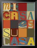 Mi Casa Es Su Casa Posters by M.J. Lew