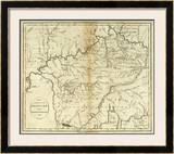 State of Kentucky, c.1796 Framed Giclee Print by John Reid