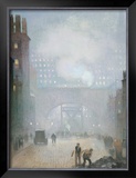 York Street Poster por Pierre Adolphe Valette York Street Poster por Pierre Adolphe Valette
