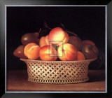 Bowl of Peaches Posters by Raphael Peale