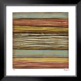 Seaside Stripes I Limited Edition Framed Print by Susan Hayes
