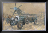 Bentley and Spitfire Art by Peter Miller