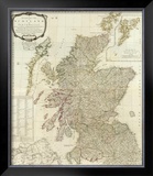 Composite: Scotland or North Britain, c.1790 Framed Giclee Print by Robert Campbell
