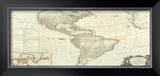 Composite: America, c.1786 Framed Giclee Print by Robert Sayer