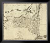 State of New York, c.1796 Framed Giclee Print by John Reid