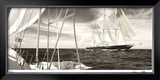 Schooners Crossing Limited Edition Framed Print by Cory Silken