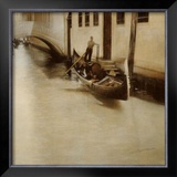 In Gondola Poster by Antonio Sgarbossa