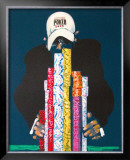 Full House:  World Series Of Poker Limited Edition Framed Print by Waldemar Swierzy