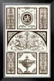 Sepia Pergolesi Panel III Posters by Michel Pergolesi