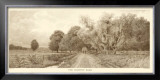 The Country Road in Sepia Posters by C. Harry Eaton