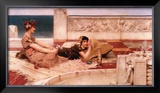 Love Votaries, 1891 Poster by Sir Lawrence Alma-Tadema