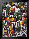 PAINTING BY NUMBERS 2 Limited Edition Framed Print by CHARLES MONTEITH WALKER