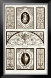 Sepia Pergolesi Panel I Print by Michel Pergolesi