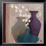 Coton et Trois Jarres Print by Karine Romanelli