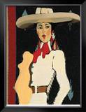 Viva La Charra Limited Edition Framed Print by Kathy Sosa