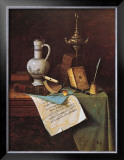 My Gems Print by William Michael Harnett