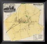 White Plains, New York, c.1868 Framed Giclee Print by Frederick W. Beers