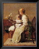 Mother and Child, c.1885 Art by Francis Coates Jones