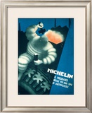 Michelin, Tire Forge Framed Giclee Print