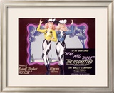Here and There Framed Giclee Print by Telo 