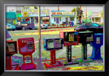 Jobs, Venice Beach, California Framed Giclee Print by Steve Ash