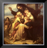 Suffer the Little Children Prints by Ford Madox Brown