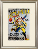 GD Bazar de l'Hotel de Ville Framed Giclee Print by Michele 