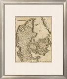 Denmark, c.1812 Framed Giclee Print by Aaron Arrowsmith