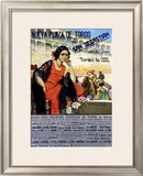 Neuva Plaza de Toros, San Sebastian Framed Giclee Print by Carlos Ruano-Llopis
