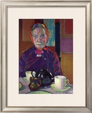 Portrait of Mrs. Mounter Prints by Harold Gilman
