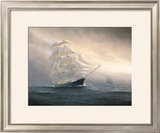 Thermopylae and Cutty Sark Print by Tim Thompson