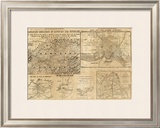 Important Operations in Kentucky and Tennessee, c.1861 Framed Giclee Print by E. S. Hall