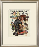 Sore Throat, c.1930 Framed Giclee Print by Joseph Christian Leyendecker