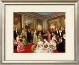 Une Soiree a l'Hotel de Verteillac, 35 Bd des Invalides Posters by Horace De Callias