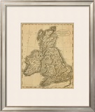 United Kingdoms, c.1812 Framed Giclee Print by Aaron Arrowsmith