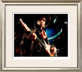Jimi Hendrix Limited Edition Framed Print by Mike Ruiz