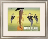 Marie Claire Framed Giclee Print by Pierre Fix-Masseau