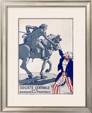 Societe Centrale des Banques de Province Framed Giclee Print by Courboin 