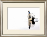 Pecheur Intha sur le Lac Inle, Myanmar Prints by Carlo Borlenghi